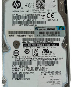 HPE HUC109090CSS600 900GB HDD 2.5" SAS-2 6GB/S 10K 64MB CACHÉ - 641552-004 / 652566-004 / 0B26029 - ESPECIAL PARA SERVIDORES
ENVIO RAPIDO, FACTURA, VENDEDOR PROFESIONAL